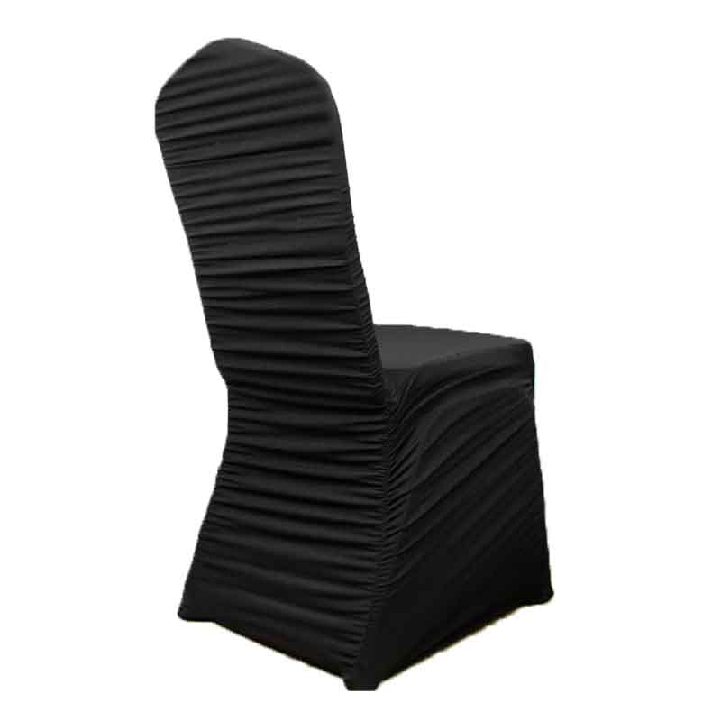 iGear™ Stretch Fabric Banquet Chair Cover, Black – Iceberg Enterprises