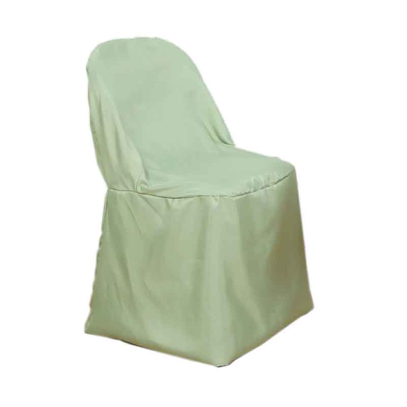 Folding Polyester Satin Chair Covers