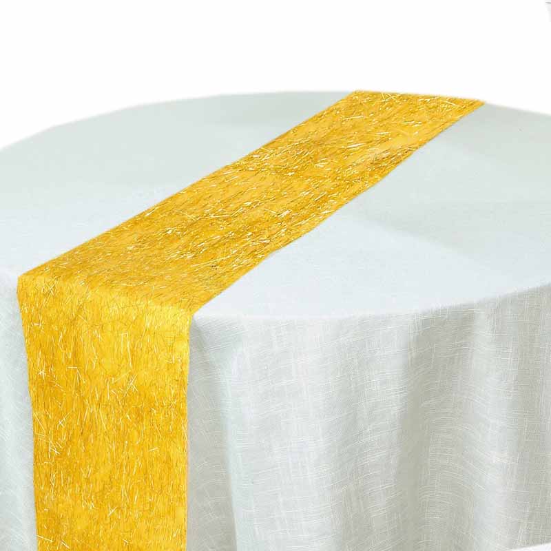 48x120 White Pearl Embellished Sheer Tulle Table Runner, Elegant Formal  Table Linen