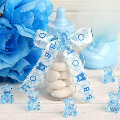 teddy bear baby boy shower decorations