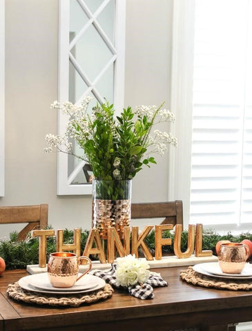 Thanksgiving Table setting Ideas