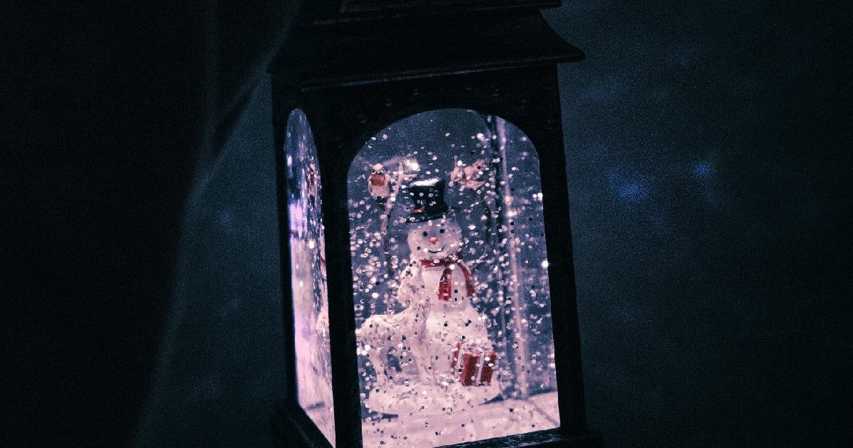 Illuminated Snowman Lanterns