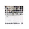 10 Panels | Ritzy Silver Square Sequin Wall Party Backdrop Panels, Shimmer Backdrop, Active Spangle Wall Art Décor - 12"x12"