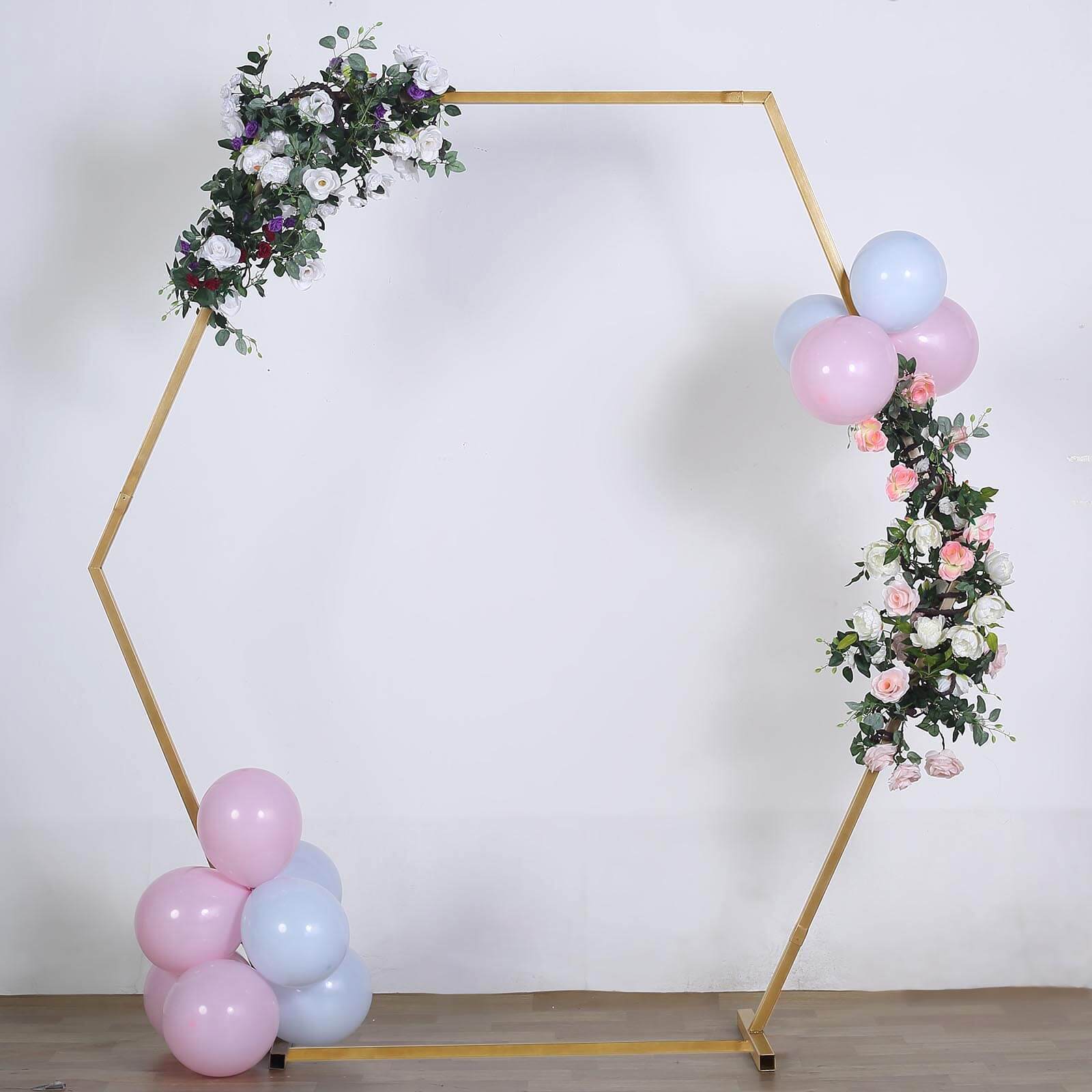 Metal Wedding Arch, Photo Booth Backdrop Stand | eFavorMart