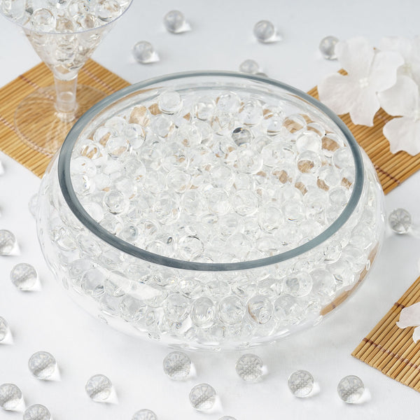 10 grams | Clear BIG Round Deco Water Beads Jelly Vase Filler Balls ...