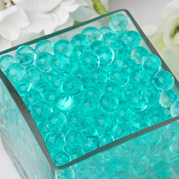 200 to 250 PCS | Turquoise Small Round Deco Water Beads Jelly Vase ...