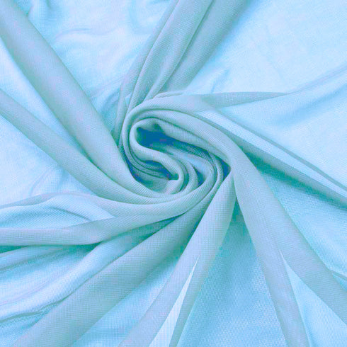 light blue chiffon fabric