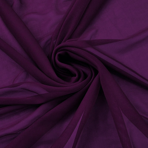 eggplant chiffon fabric