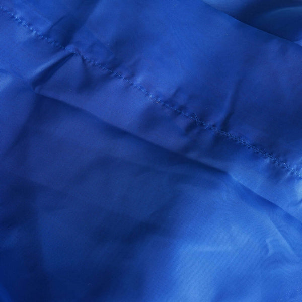 Set Of 2 Royal Blue Fire Retardant Sheer Organza Premium Curtain Panel ...