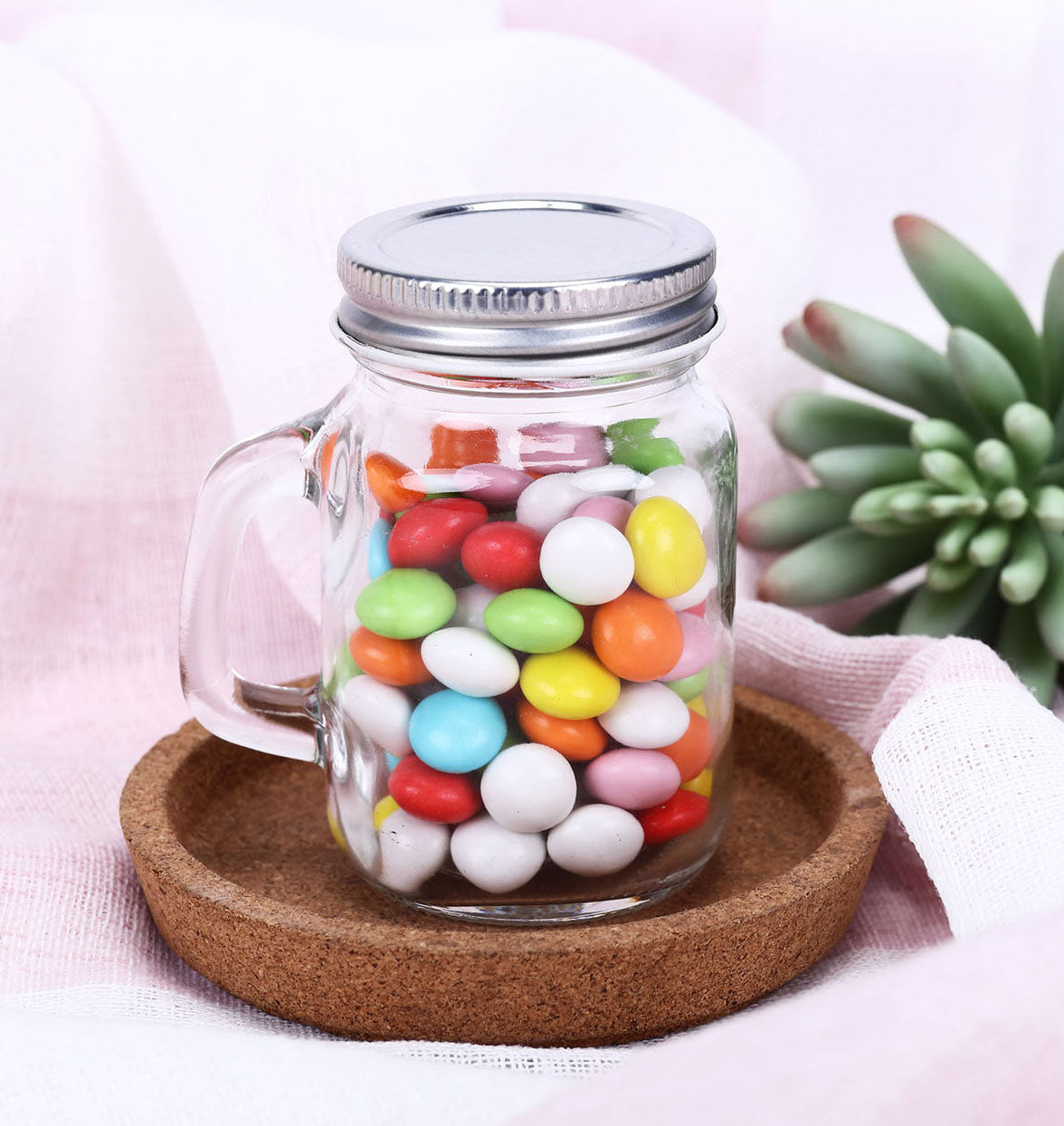 Efavormart 3 Pack | Clear Glass Apothecary Jars Candy Buffet Containers  with Lids For Wedding Party Favor Decor - 9/10/11