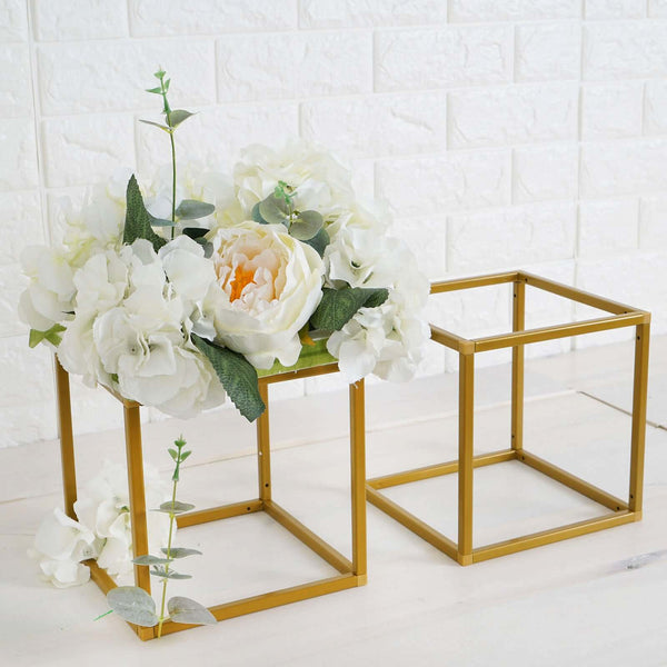 Flower Stand, Geometric Centerpiece Vases, Metal Plant Stand | eFavormart