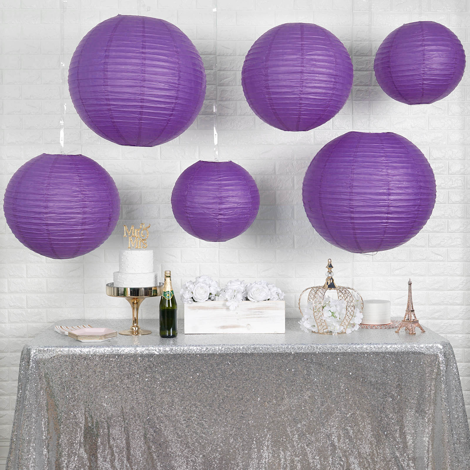 asian hanging paper lanterns