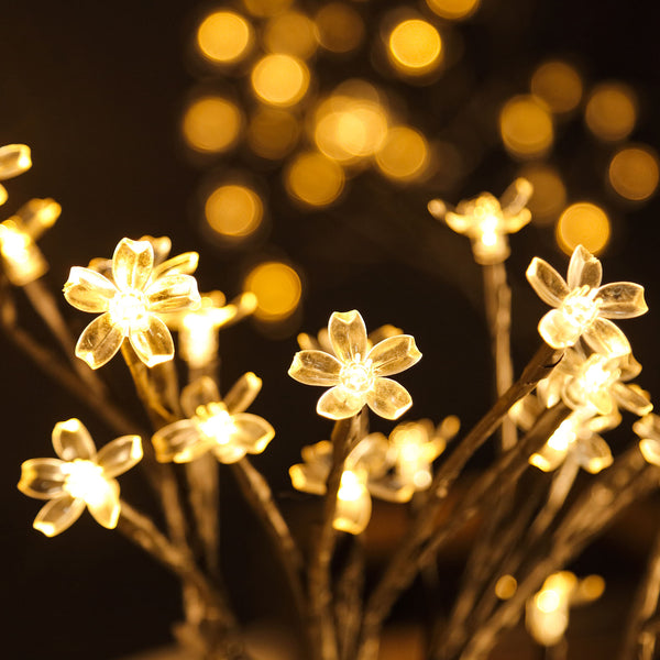 LED Tree Centerpieces, Battery Operated Led Lights | eFavorMart
