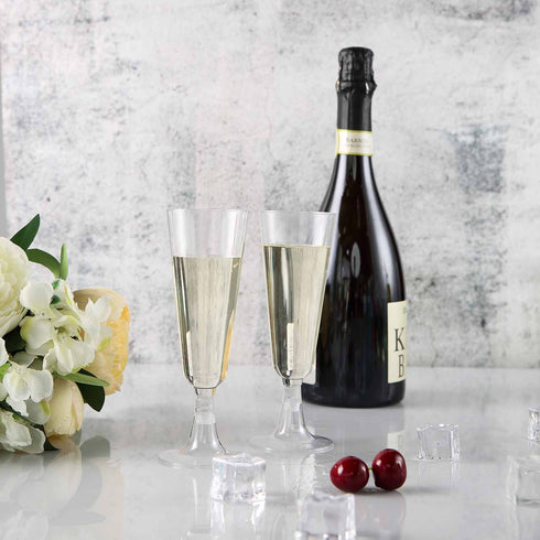 champagne flutes without base