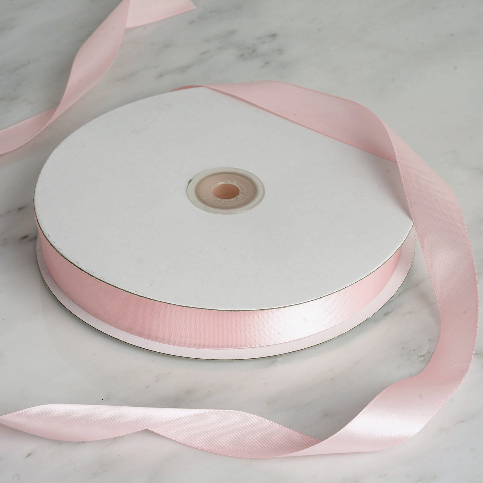 blush satin ribbon