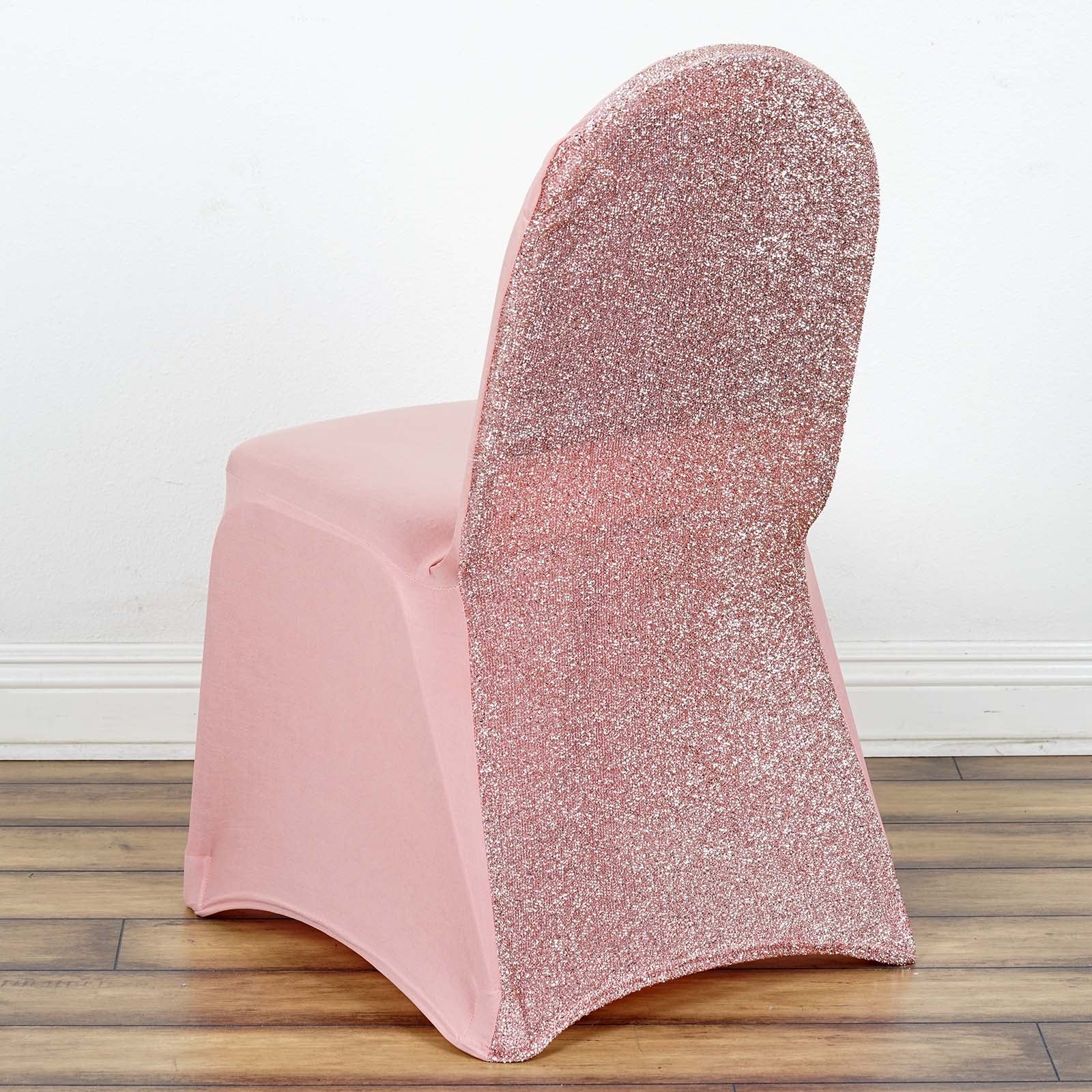 YOUR CHAIR COVERS - Stretch Spandex Banquet Chair Cover - Blush, Wedding  Slip Covers, Premium Quality Chair Cover