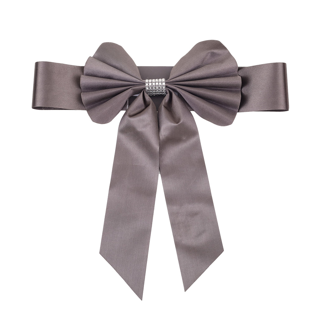 5 Pack | Charcoal Gray | Reversible Chair Sashes with Buckle | Double ...