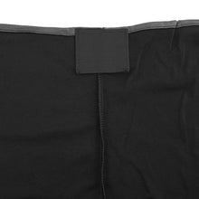 6FT Metallic Black Rectangular Stretch Spandex Table Cover | eFavorMart