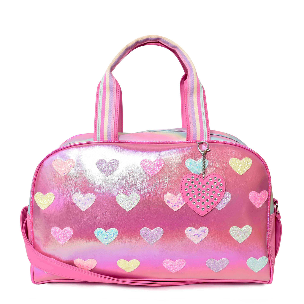 OMG Accessories Pink 'Dance' Ballerina Unicorn Duffel Bag