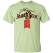 Michelob Amber Bock Beer T Shirt Custom Designed Color Worn Pattern