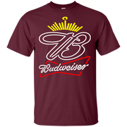 Budweiser Beer T Shirt Custom Designed Neon Style