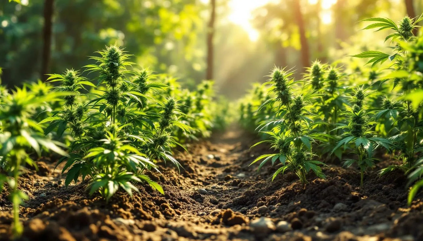 Ideal outdoor cannabis growing location