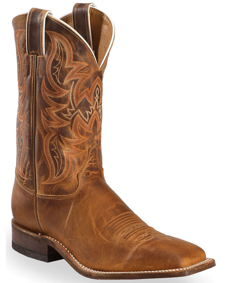 justin men's bent rail western boots