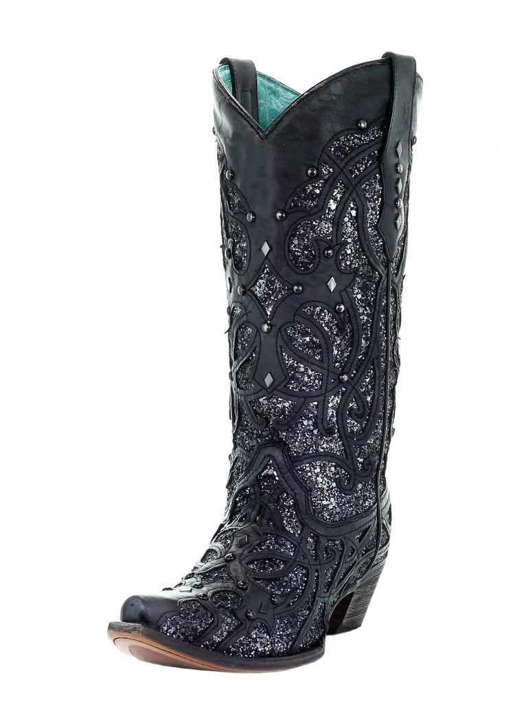 sparkly western boots