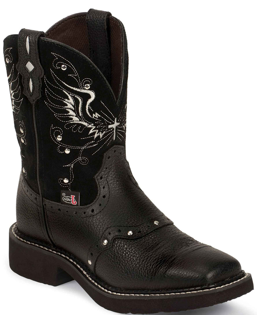 Justin Women's Gypsy Mandra Black Western Boots Style L9977 – HAYLOFT ...