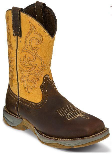western style steel toe work boots