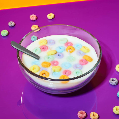 Cereal Candle Froot Loop