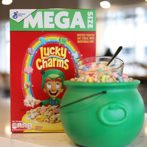 Lucky Charms cereal candle