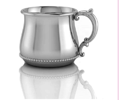 gifts for baby's first christmas  - silver baby cup