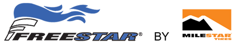 Freestar Trailer Tires by Milestar Logo PNG