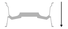 Saw Truck Side Profile Mounting Directions