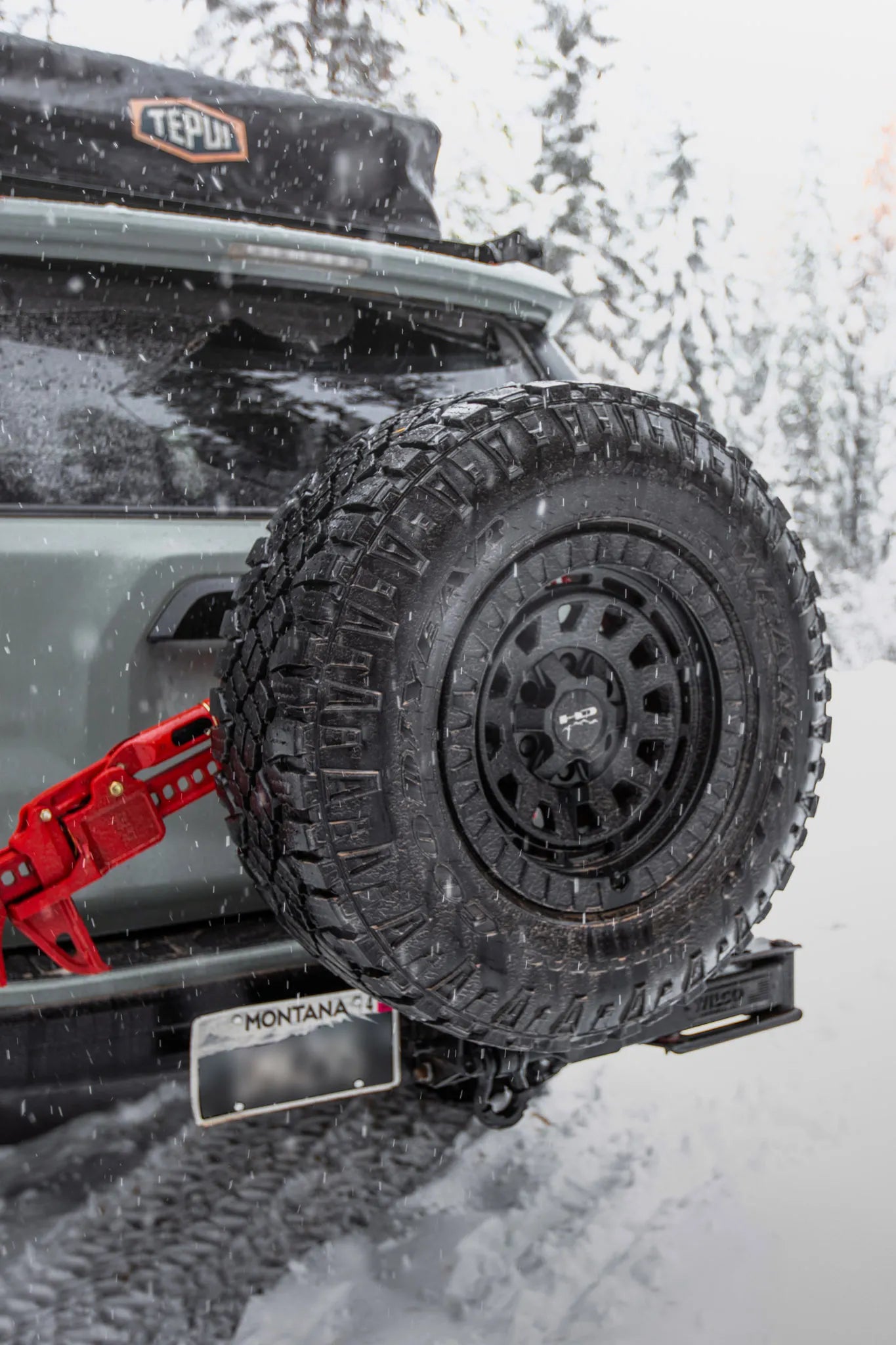 GALLERY | TOYOTA 4Runner (lunar rock) on HD OFF-ROAD VENTURE / BLACK