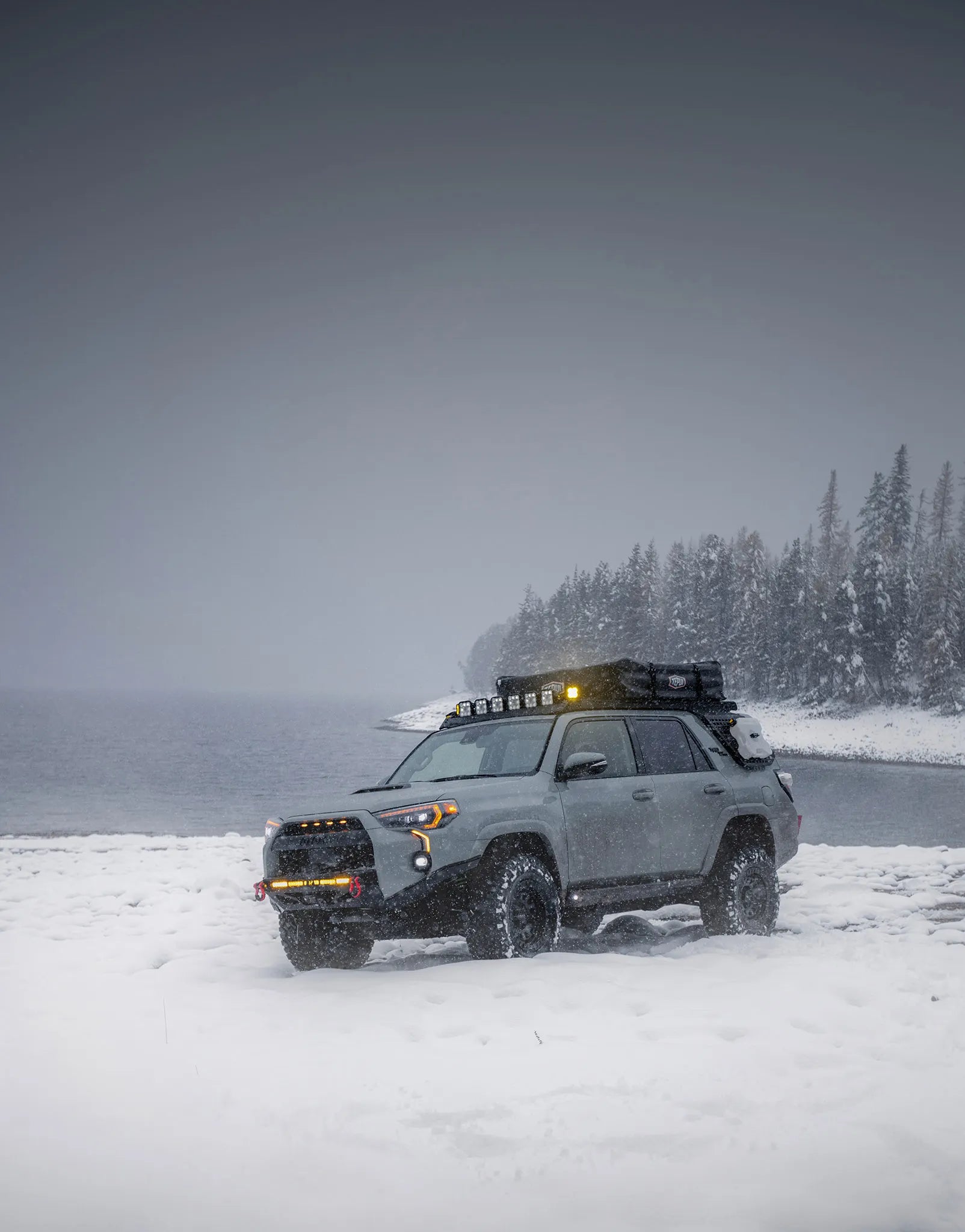 GALLERY TOYOTA 4Runner (lunar rock) on HD OFFROAD VENTURE / BLACK
