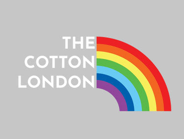 The Cotton® Rainbow Icon Black T-Shirt