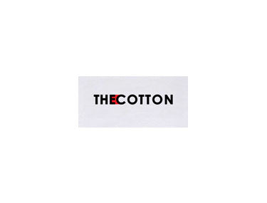 The Cotton London's white branded t-shirt design