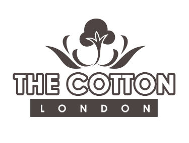 The Cotton London's logo printed in black on White T-shirt.