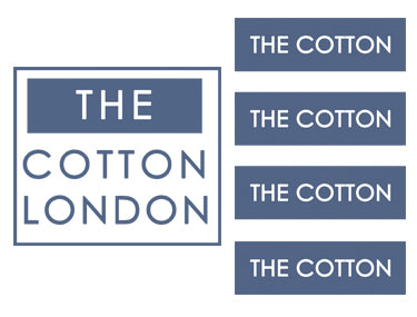 The Cotton London's branded white t-shirt design