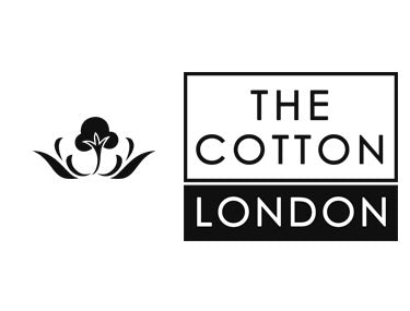 The Cotton London's branded logo white t-shirt design