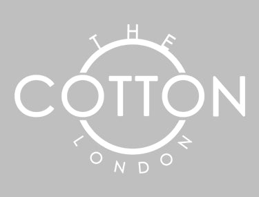 The Cotton London's branded Navy t-shirt design