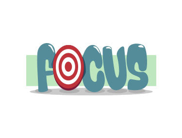 Focus Motivational Custom Text T-Shirt