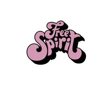 free spirit text t shirt