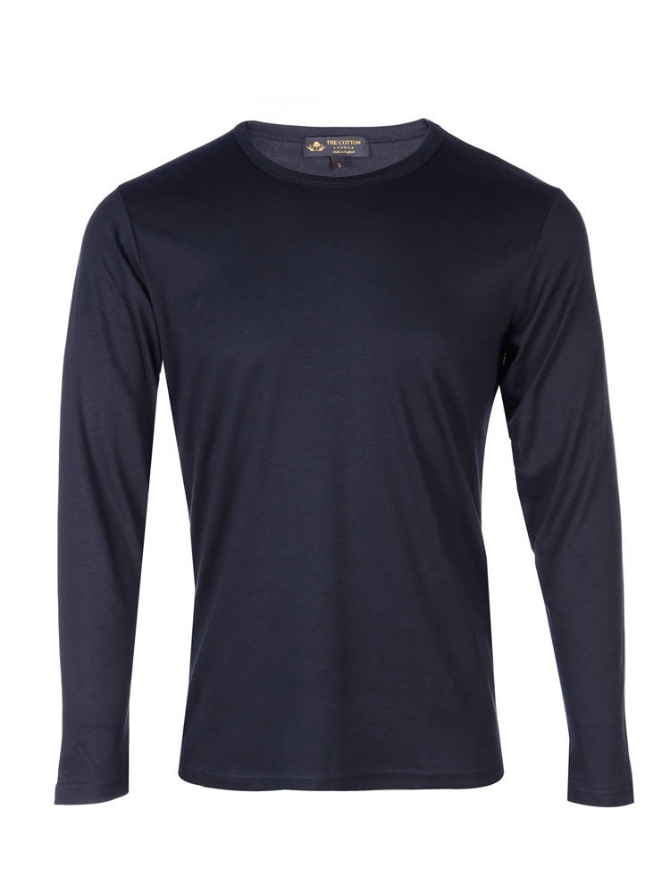 Long Sleeve Crew Neck - Navy