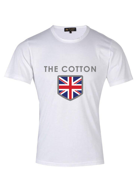 Cotton London original Branded White T-shirt