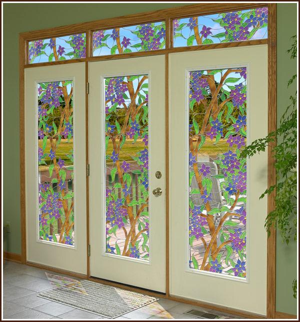 stained glass window panels