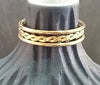 Thin Braid & Bands - 14K gold-fill