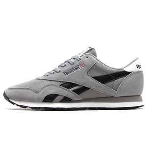 reebok classic nylon flat grey